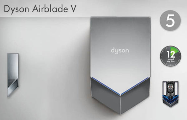 3 Reasons to Buy a Dyson Airblade V Hand Dryer