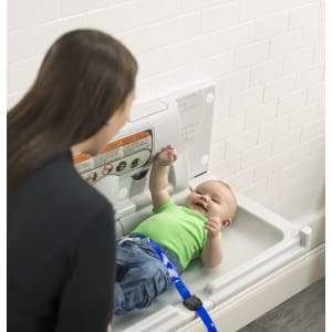 Foundations 100-EH-BP Horizontal Surface Mount (EZ Mount™ backer plate included) Baby Changing Station - Specialty Product Hardware Ltd.