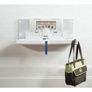 Foundations 100-EH-BP Horizontal Surface Mount (EZ Mount™ backer plate included) Baby Changing Station - Specialty Product Hardware Ltd.