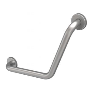 Specialty Product Hardware Ltd. 12" x 12" Frost 1002SP1212 Frost 1002-SP - Angled Grab Bars (1 1/4″ Diameter)