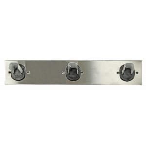 Specialty Product Hardware Ltd. Frost 1150-3 - Three Safety Coat Hook Strip