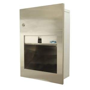 Specialty Product hardware ltd. Recessed Frost 135 Paper Towel Dispenser, Metallic