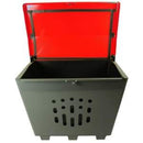 Specialty Product Hardware Ltd. Frost 2000-Red - Salt/Sand/Storage Bin