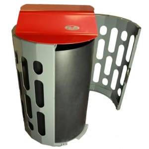 Specialty Product Hardware Ltd. Frost 2020-Red – Stingray Waste Receptacle
