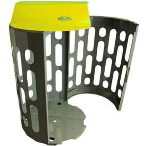 Specialty Product Hardware Ltd. Frost 2020-Yellow – Stingray Waste Receptacle