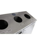 Specialty Product hardware ltd. Frost 316-S – Floor Standing Recycling Station - Stainless Steel