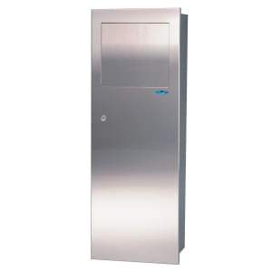 Specialty Product hardware ltd. Recessed - Frost 340A Frost 340 Waste Receptacle, Metallic
